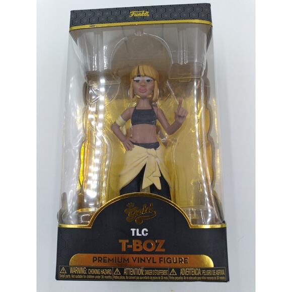 Funko Gold Vinyl Figure TLC Chilli Left Eye T-Boz NEW - Picture 1 of 2